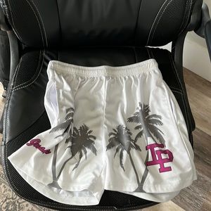 inaka power shorts palm trees white Miami